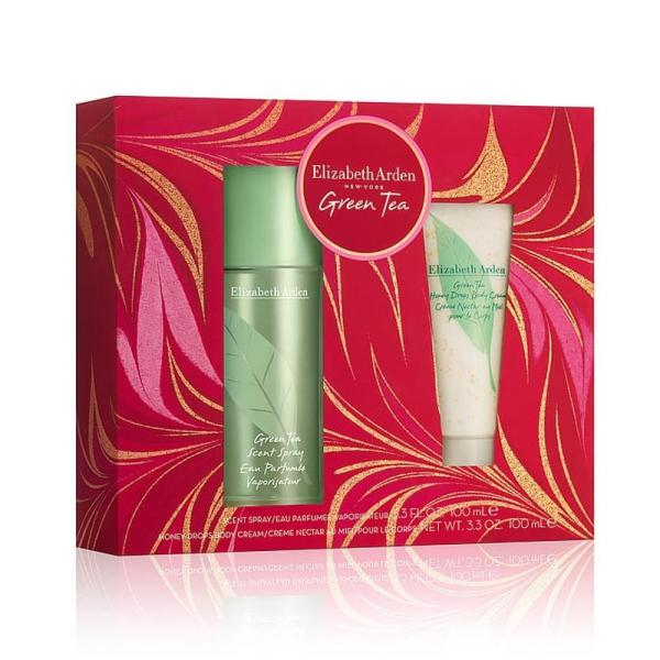 Elizabeth Arden Geschenkset Green Tea: Green Tea Duft 100 ml + Körpercreme Honey Drops 100 ml